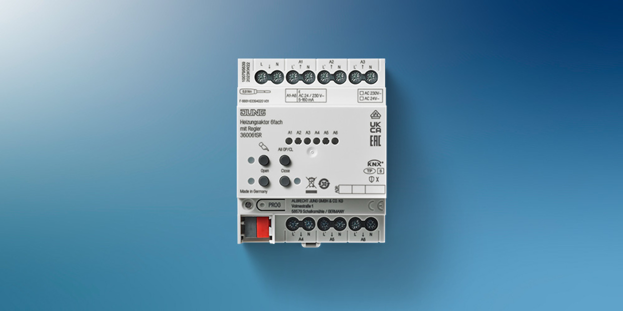 KNX Heizungsaktor 6-fach bei Werlitz GmbH in Fritzlar